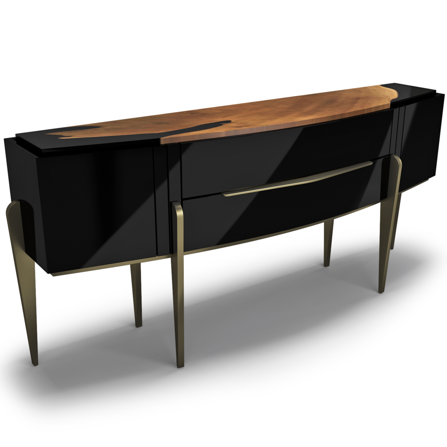 Black Padua Console