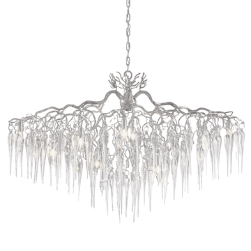 Hollywood Icicles Chandelier Oval - Chandelier - www.arditicollection.com - Chandelier, dining tables, dining chairs, buffets sideboards, kitchen islands counter tops, coffee tables, end side tables, center tables, consoles, accent chairs, sofas, tv stands, cabinets, bookcases, poufs benches, chandeliers, hanging lights, floor lamps, table desk lamps, wall lamps, decorative objects, wall decors, mirrors, walnut wood, olive wood, ash wood, silverberry wood, hackberry wood, chestnut wood, oak wood