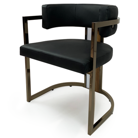 Black Matera Dining Chair