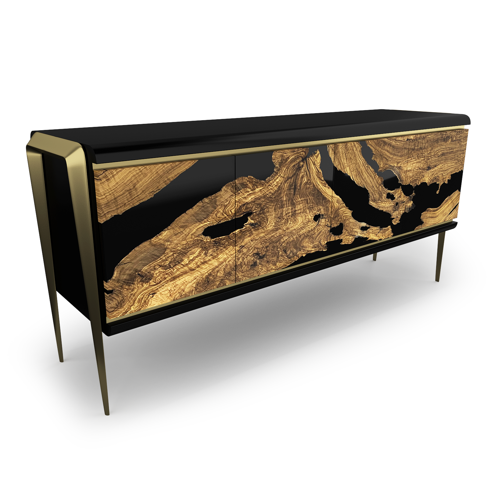 Moria Olive Wood Credenza