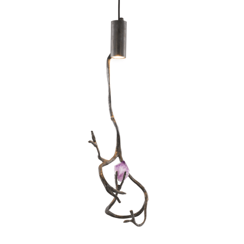 Orpheus Amethyst Hanging Lamp