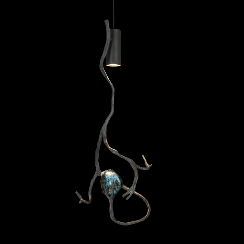 Orpheus Labradorite Hanging Lamp