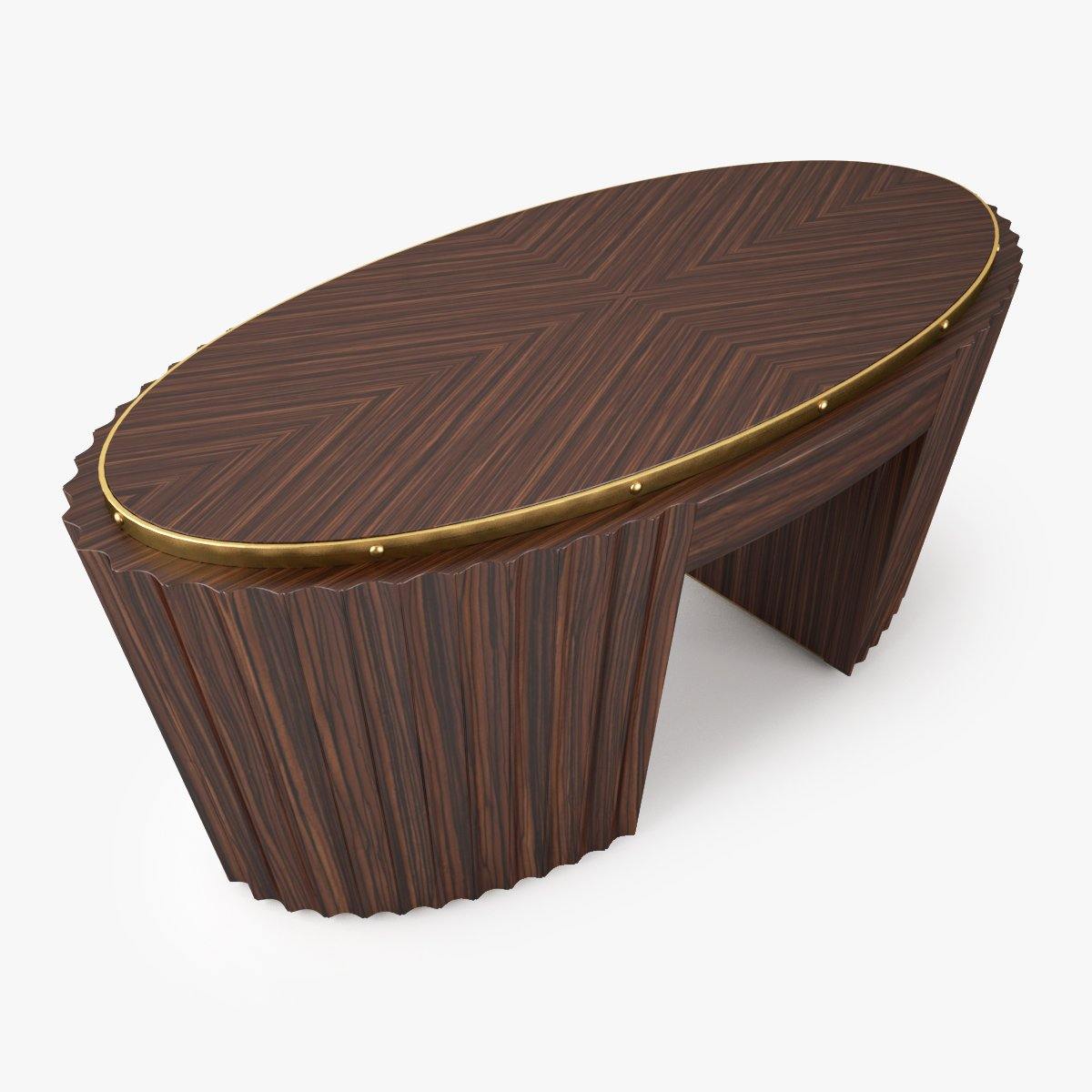 Oval Cocktail Table