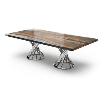 Panaro Walnut Wood Dining Table - ARDITI COLLECTION®