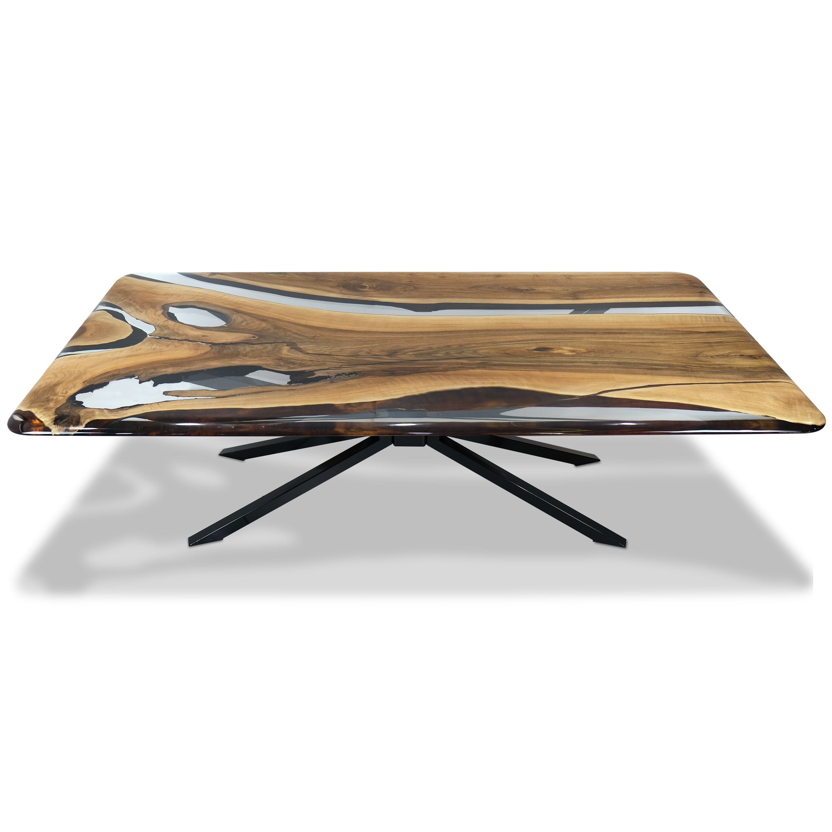 Alcantara Walnut Wood Dining Table