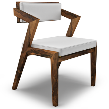 verazza dining chair, natural wood dining chair, leather dining chair, modern dining chair, contemporary dining chair